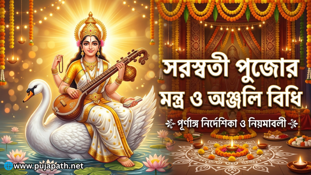 Saraswati Puja Mantra Bengali Lyrics